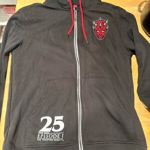 Star Wars Black and Red Zip-Up Jacket